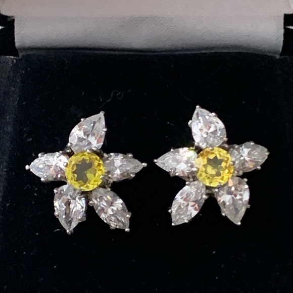 Countess Mdeleine Yellow Sapphire Earrings